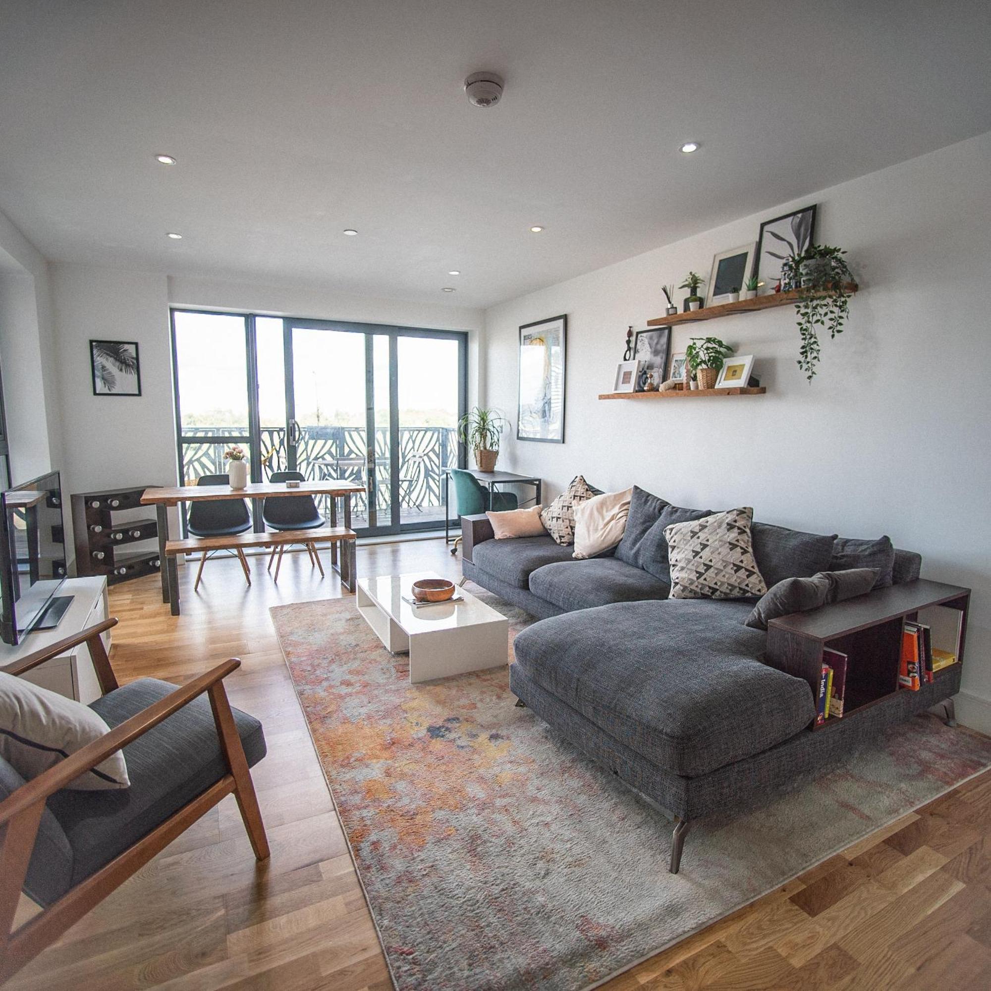 Stunning Riverside View Apartment, Near Canary Wharf & O2 London Ngoại thất bức ảnh